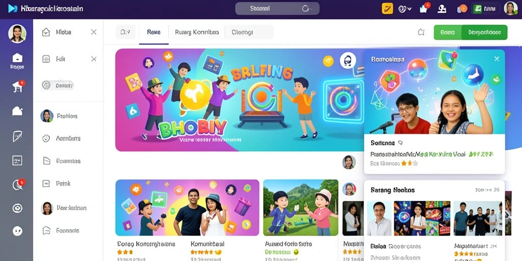 Mode multiplayer seru dengan banyak pemain.