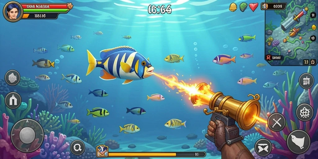 Fitur multiplayer yang memungkinkan kolaborasi dengan teman.