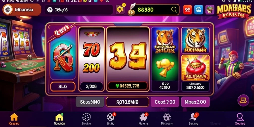 Pengguna sedang memeriksa hasil undian terbaru.