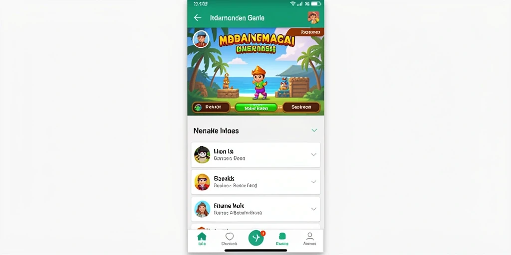 Screenshot menunjukkan salah satu tantangan menarik dalam permainan.